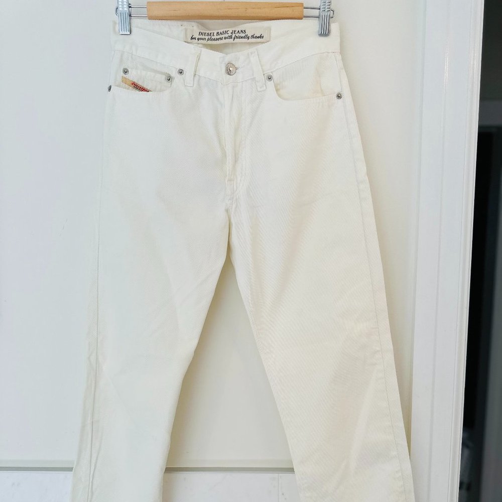 Diesel White Jeans